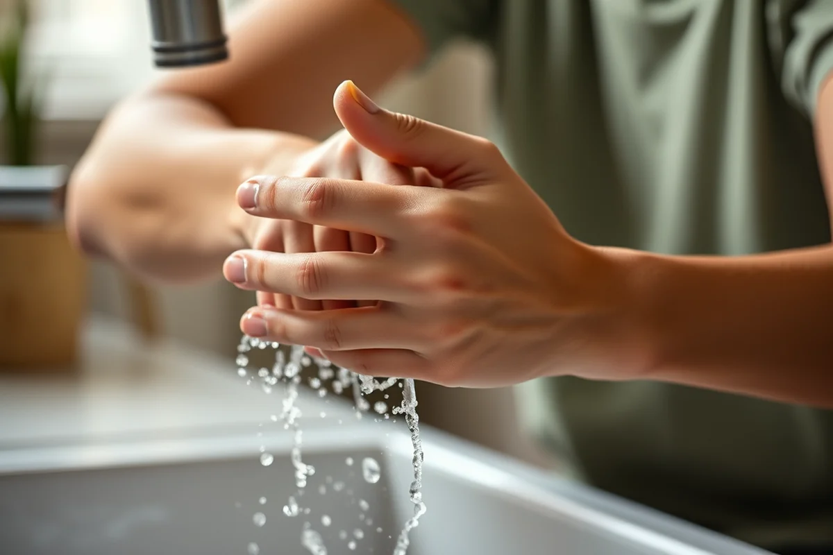 hand friendly dish wash — Hand Friendly Dish Wash (step by step)