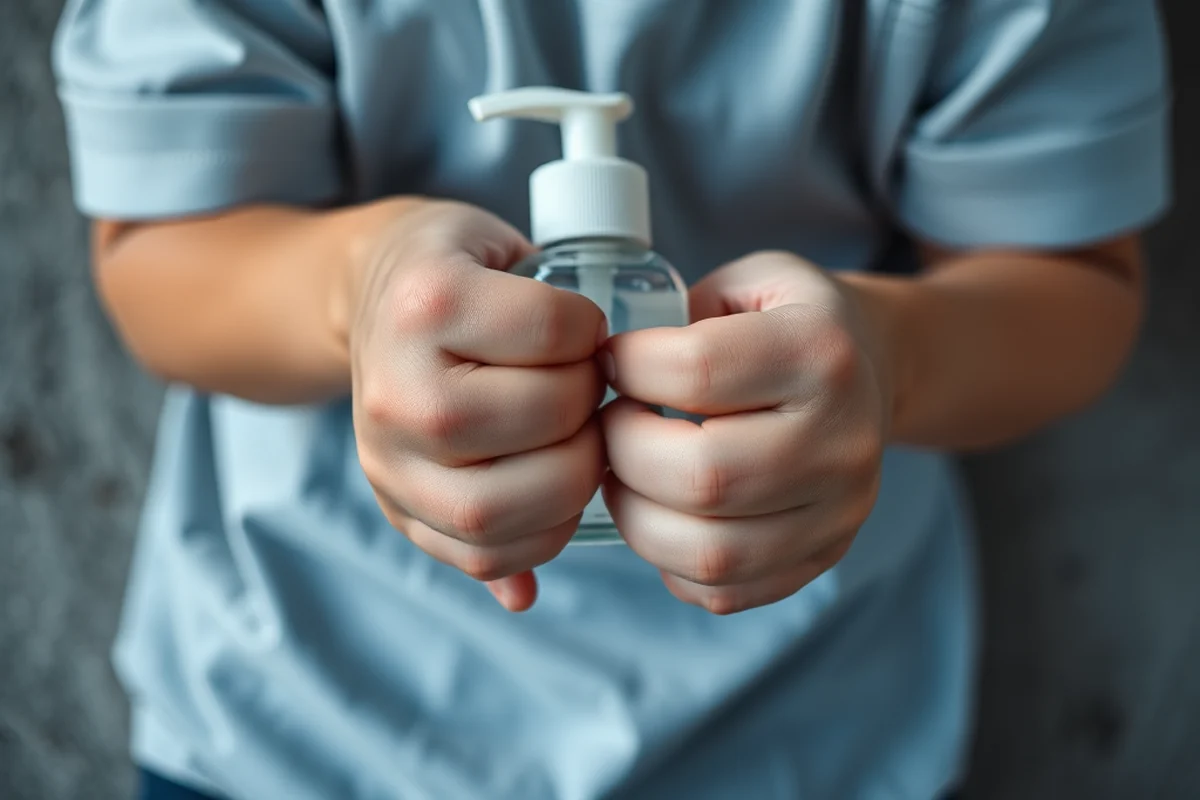 hand sanitizer child friendly — Hand Sanitizer Child Friendly (the finished result)