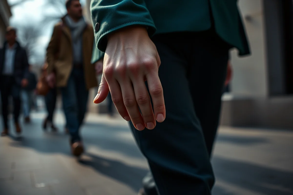 the faster hand — The Faster Hand (step by step)