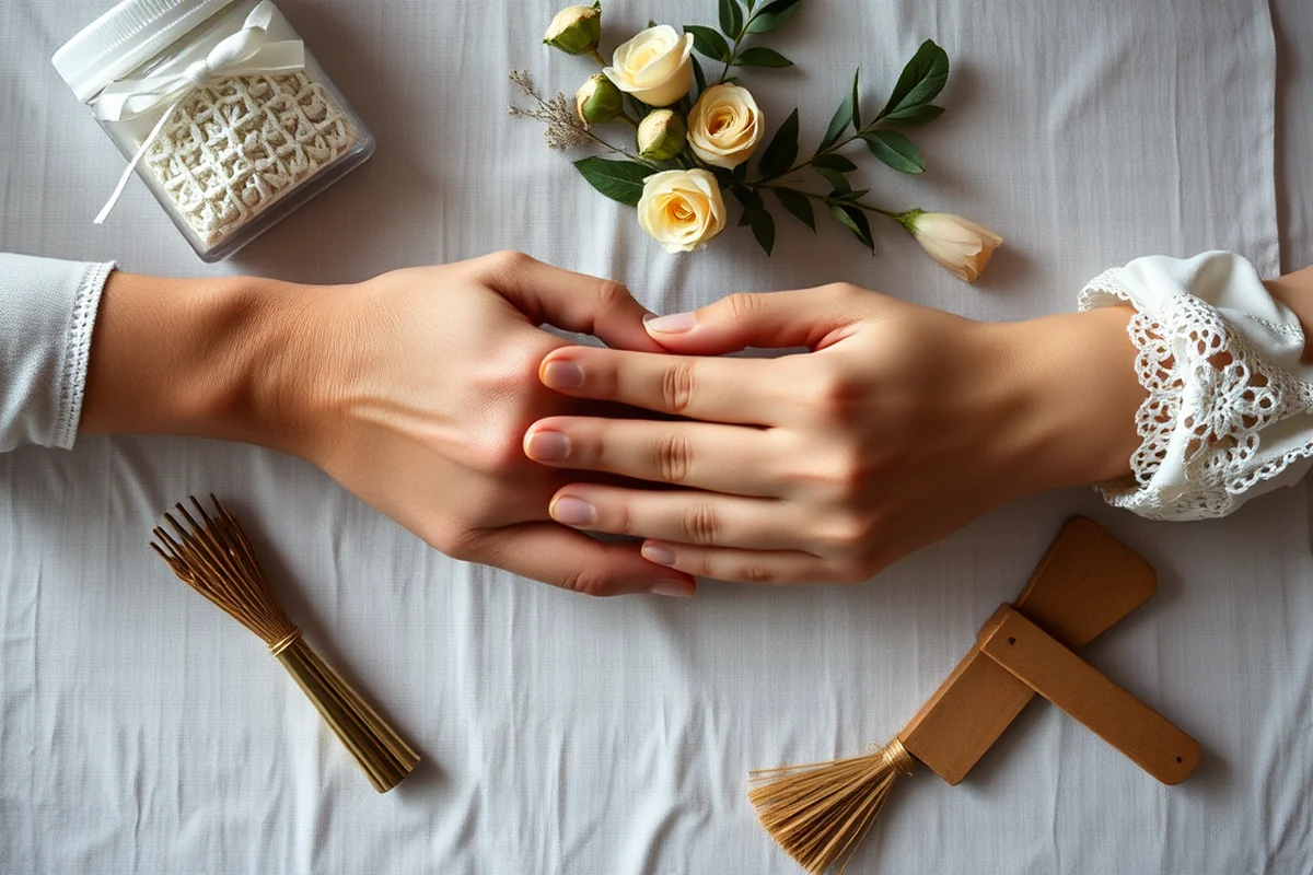 what is hand fasting in a wedding — What Is Hand Fasting In A Wedding (the finished result)