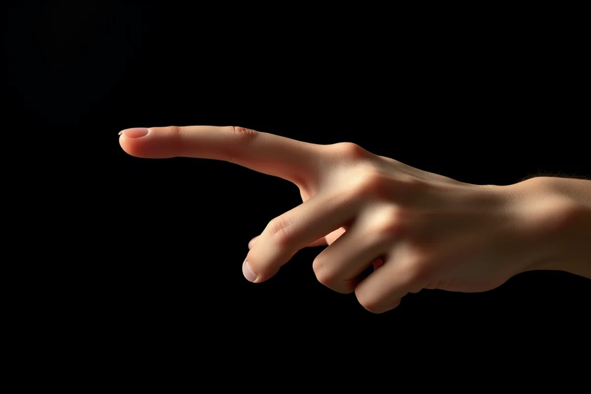 middle finger image — Middle Finger Image (step by step)