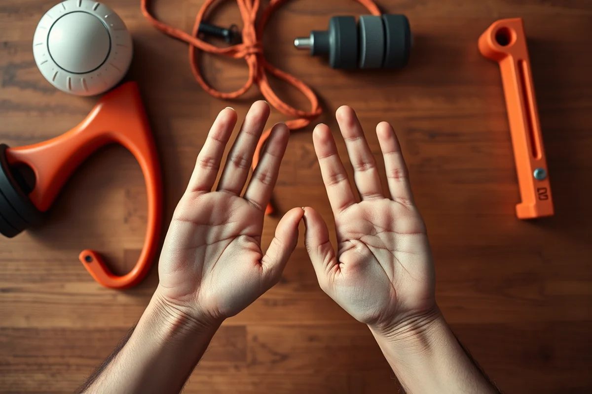 tennis elbow exercise equipment — Tennis Elbow Exercise Equipment (the finished result)