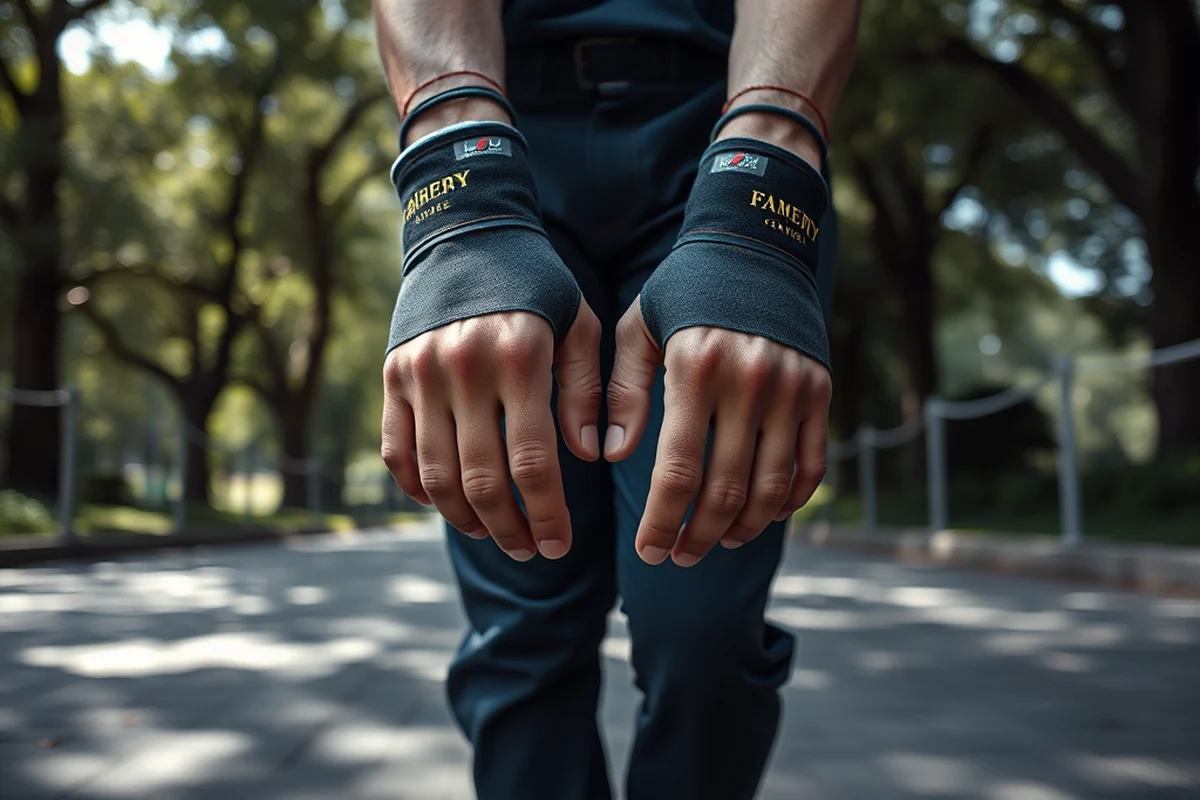 hand wraps for boxing — Hand Wraps For Boxing (step by step)